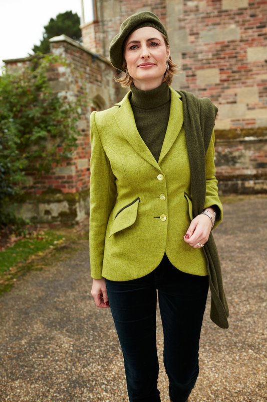 Va Va Voom Jacket – Chartreuse – Made in England