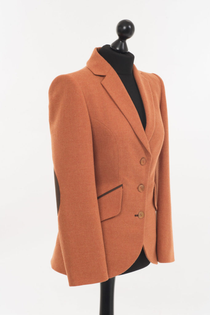 Va Va Voom Jacket – Light Orange – Made in England