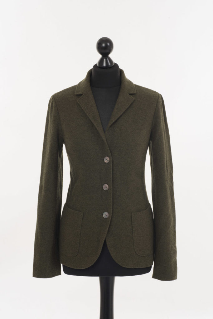 Ladies Cashmere Jacket – Loden Green