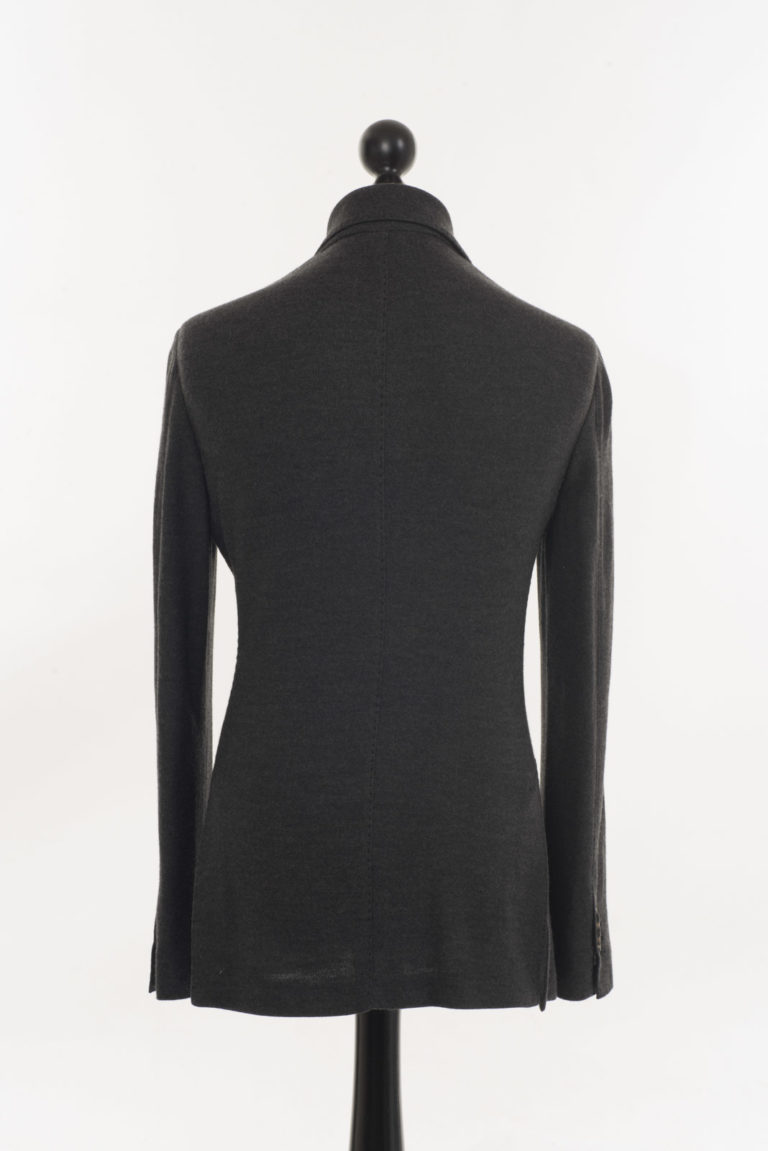 Merino wool jacket mens | Charcoal grey | 100% merino wool