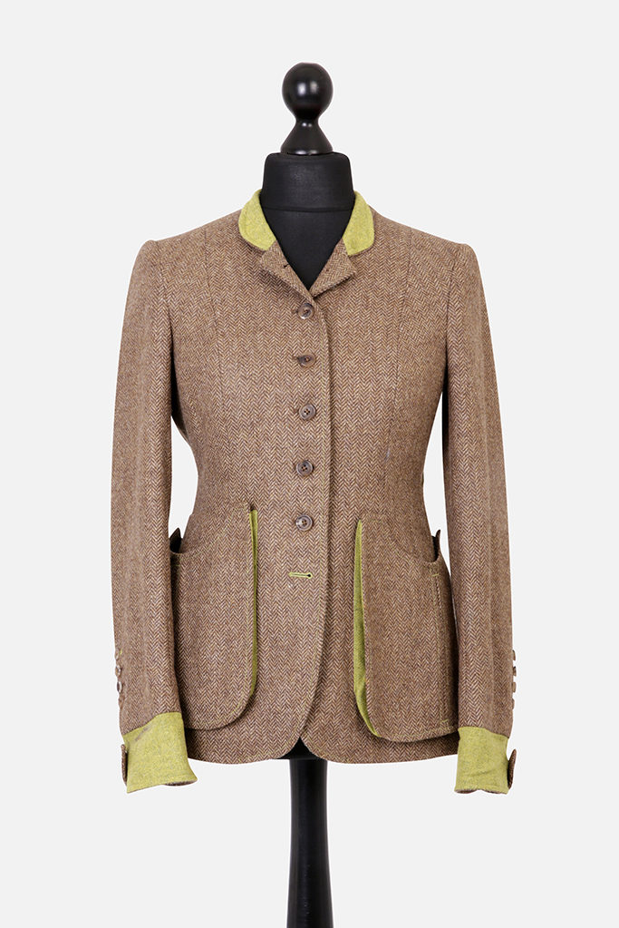 Sligo Jacket – Brown Herringbone – Made in England