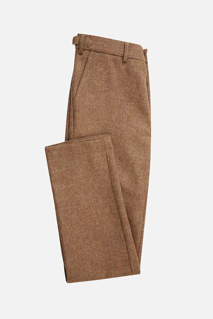 Mens Trouser – Ginger Brown – Made in England