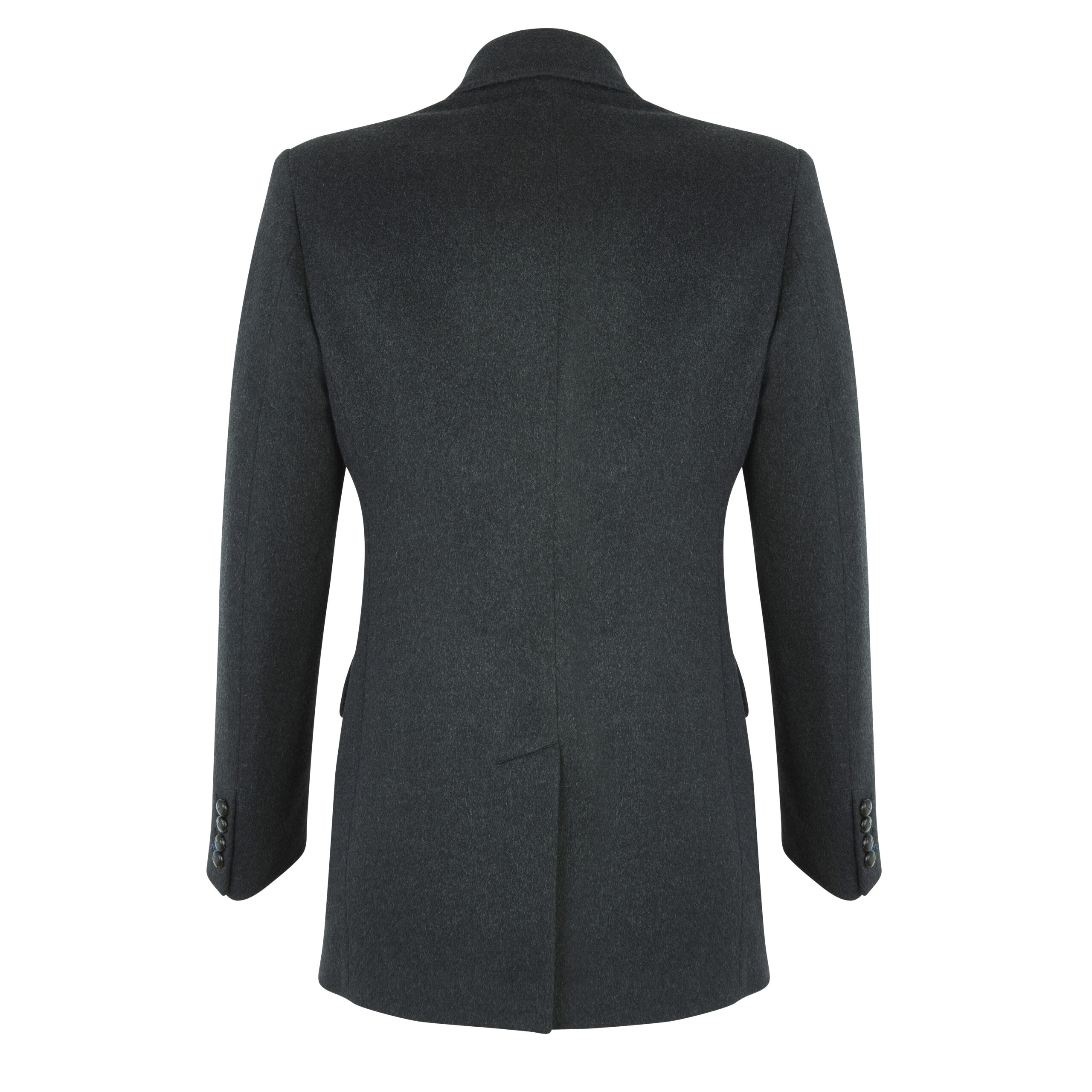 LUXE SARSFEILD_CHARCOAL_2 Sarsfield Luxe Jacket – Charcoal Cashmere Melton – Made in England