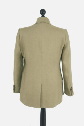 Sarsfield Jacket Coffee Irish Linen | Luxury Mens Jacket