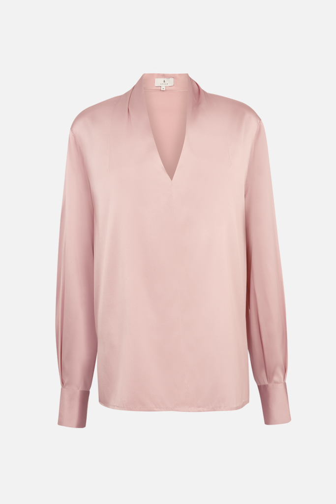 Ladies Tunic Shirt – Rose Pink – Made in England